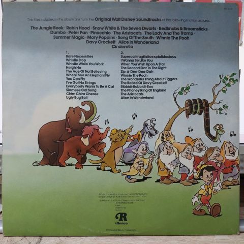 Various – The Greatest Hits Of Walt Disney LP PLAK
