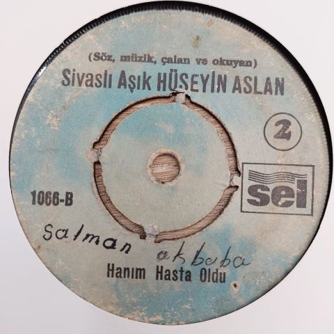 SİVASLI AŞIK HÜSEYİN ASLAN - KARABULUT 45LİK PLAK