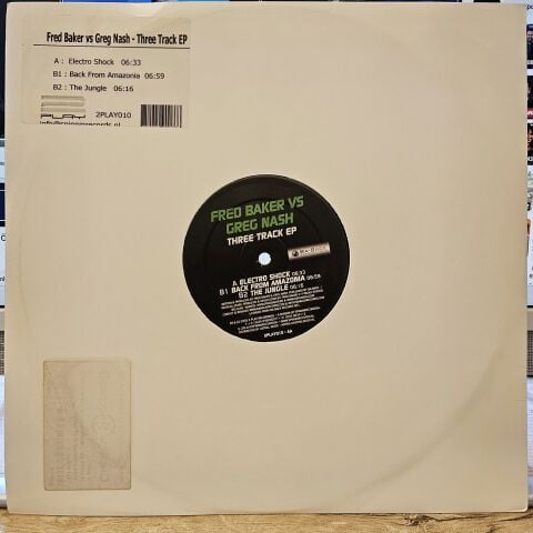 Fred Baker Vs Greg Nash – Three Track EP LP PLAK