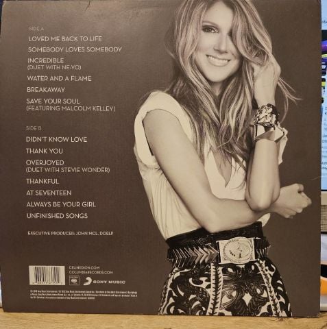 Celine Dion – Loved Me Back To Life LP PLAK