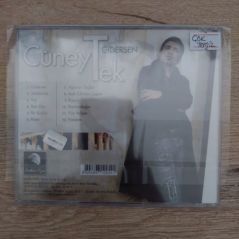 CÜNEYT TEK - GİDERSEN CD