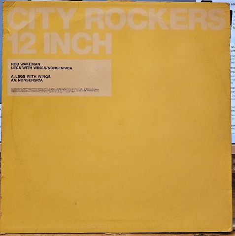 Rob Wakeman – Legs With Wings / Nonsensica LP PLAK