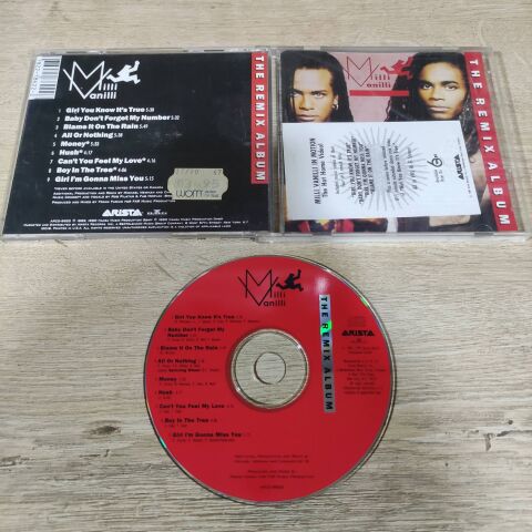 MILLI VANILLI - THE REMIX ALBUM CD