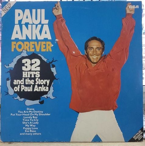 Paul Anka – Forever (32 Hits And The Story Of Paul Anka) LP PLAK