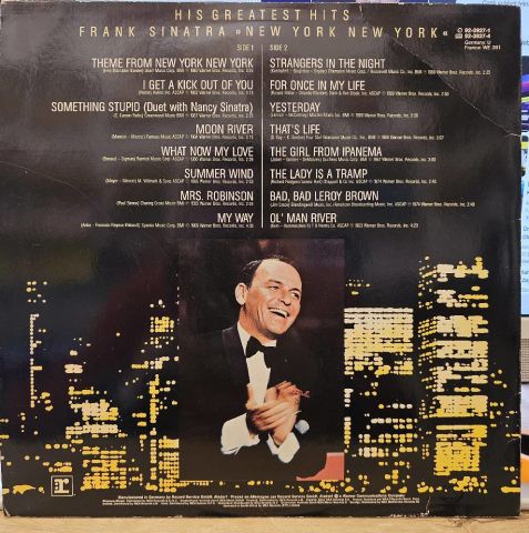 Frank Sinatra – His Greatest Hits (New York New York) LP PLAK