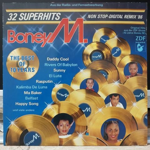 Boney M. – The Best Of 10 Years LP PLAK