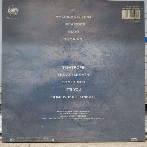 Bob Seger & The Silver Bullet Band – Like A Rock LP PLAK