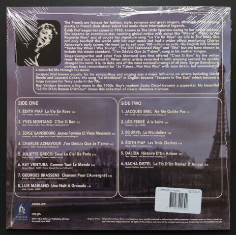 L'amour Á Paris LP PLAK