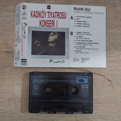 RUHİ SU - KADIKÖY TİYATROSU  KONSERİ 1 KASET