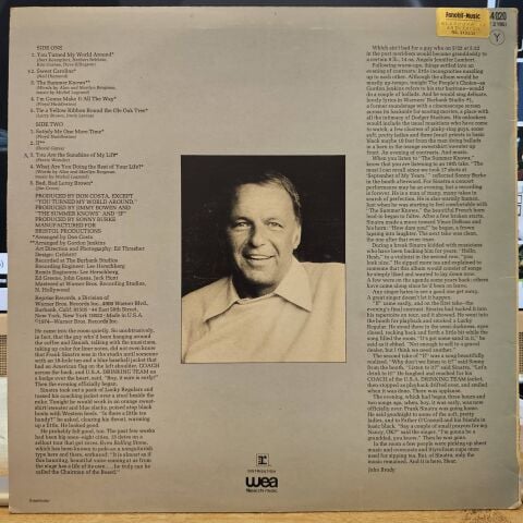 Frank Sinatra – Some Nice Things I've Missed LP PLAK