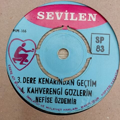 NEFİES ÖZDEMİR - KAHVERENGİ GÖZLERİN 45LİK PLAK