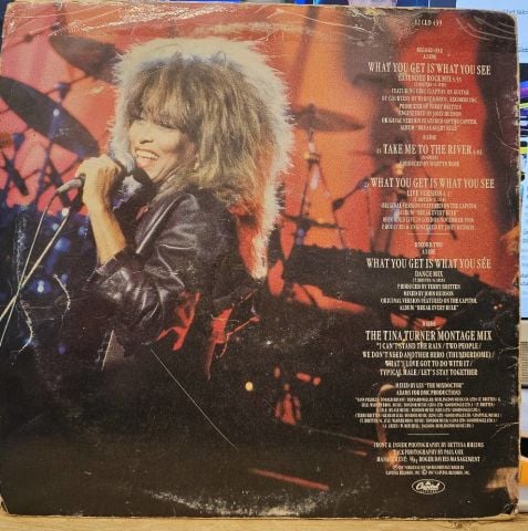 Tina Turner – What You Get Is What You See LP PLAK