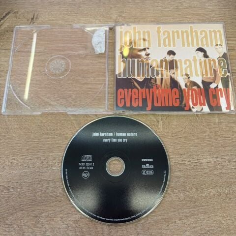 JOHN FARNHAM / HUMAN NATURE - EVERY TIME YOU CRY CD