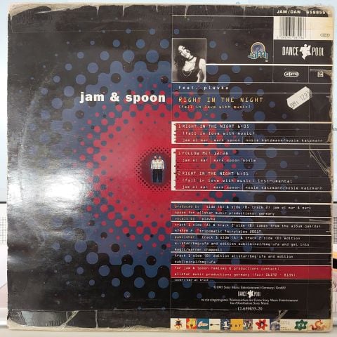 Jam & Spoon Feat. Plavka – Right In The Night (Fall In Love With Music) LP PLAK