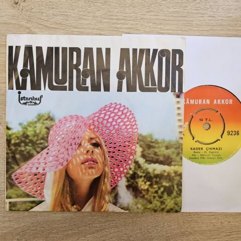 KAMURAN AKKOR - KADER ÇIKMAZI 45LİK PLAK