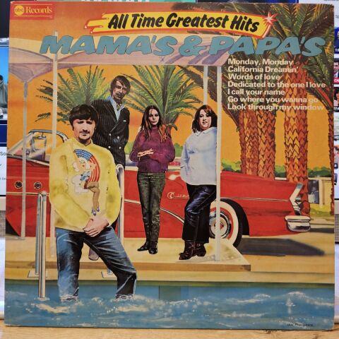 Mamas & Papas – All Time Greatest Hits LP PLAK