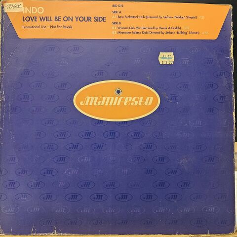 Indo – Love Will Be On Your Side LP PLAK