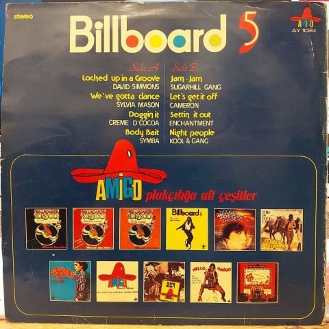 Various – Billboard 5 Gol LP PLAK