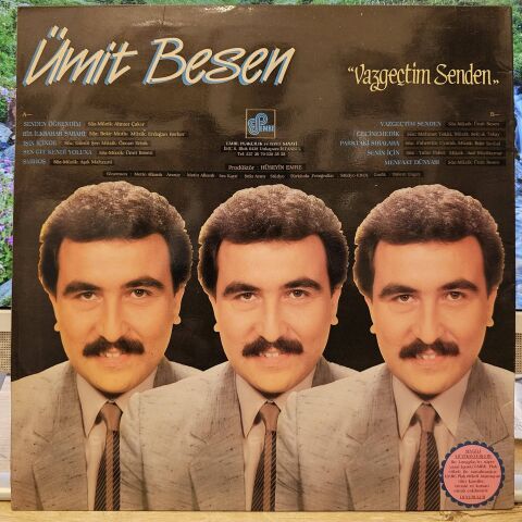 Ümit Besen – Vazgeçtim Senden LP PLAK