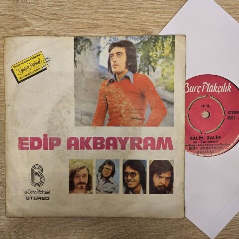 Edip Akbayram – Zalim Zalim / Kahpe Felek 45LİK PLAK