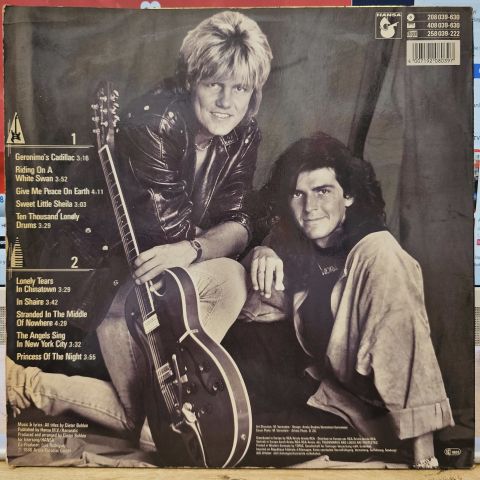 Modern Talking – In The Middle Of Nowhere - The 4th Album LP PLAK