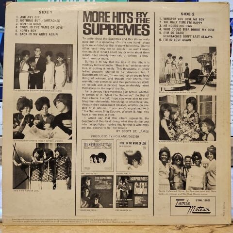 The Supremes – More Hits By The Supremes LP PLAK