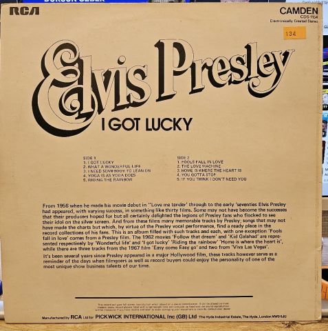 Elvis Presley – I Got Lucky LP PLAK