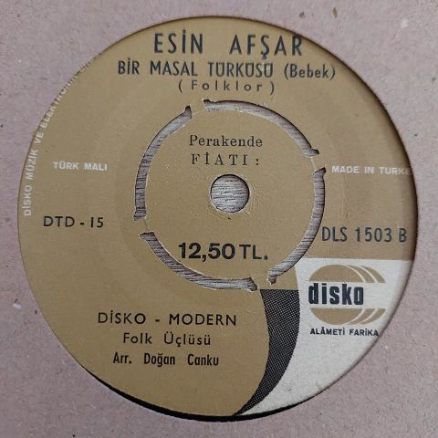ESİN AFŞAR - BİR MASAL TÜRKÜSÜ 45LİK PLAK