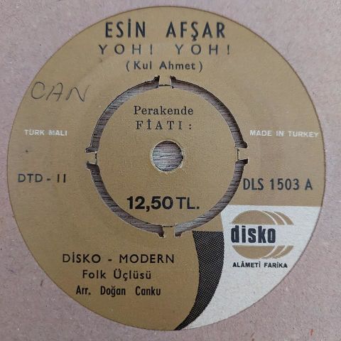 ESİN AFŞAR - BİR MASAL TÜRKÜSÜ 45LİK PLAK
