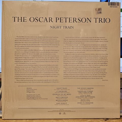 The Oscar Peterson Trio – Night Train LP PLAK