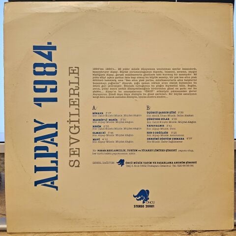 Alpay – 1984 LP PLAK