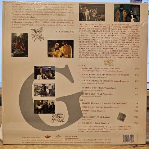 Goran Bregović – Le Temps Des Gitans / Kuduz (Extrait De La Bande Originale Du Film = Original Soundtrack) LP PLAK