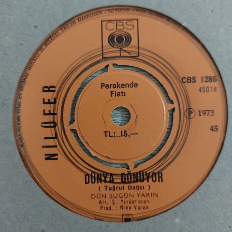 Nilüfer – Dünya Dönüyor / Neden 45LİK PLAK