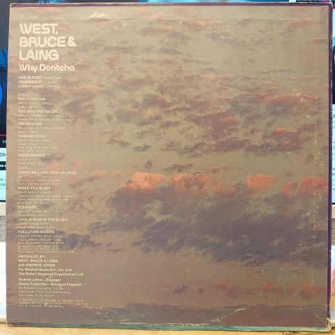 West, Bruce & Laing – Why Dontcha LP PLAK