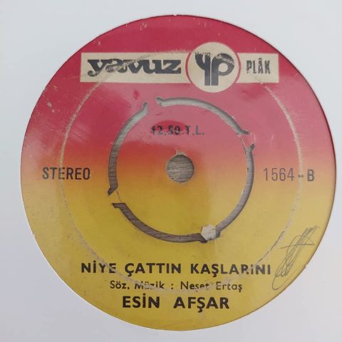 ESİN AFŞAR - NİYE ÇATTIN KAŞLARINI 45LİK PLAK