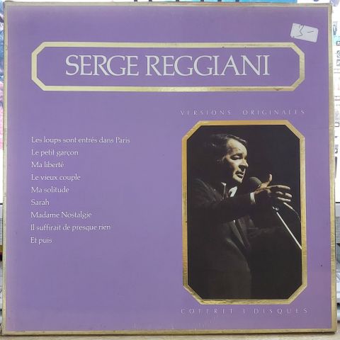 Serge Reggiani – Serge Reggiani BOX SET LP PLAK