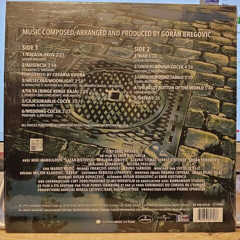 Goran Bregovic – Music Inspired And Taken From Underground LP PLAK