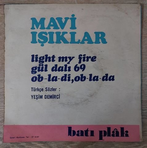 Mavi Işıklar – Ob-La-Di, Ob-La-Da 45LİK PLAK