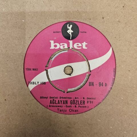 Tanju Okan – Bir Falcı Vardı / Ağlayan Gözler 45LİK PLAK