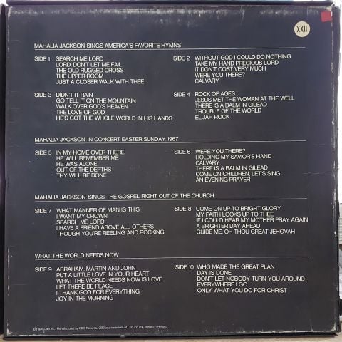 Mahalia Jackson – In Memoriam LP PLAK