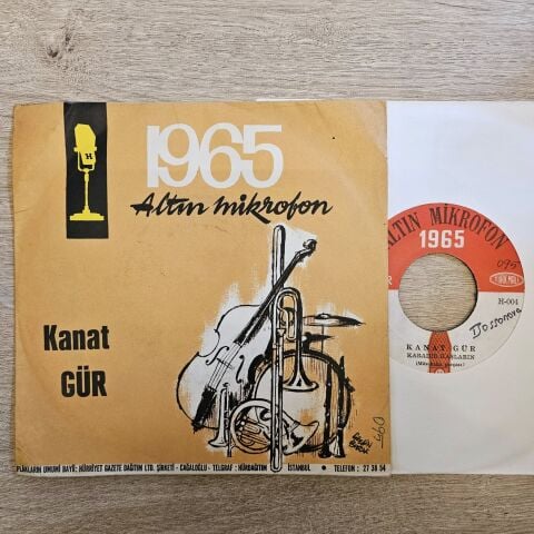 KANAT GÜR - KARADIR KAŞLARIN 45LİK PLAK