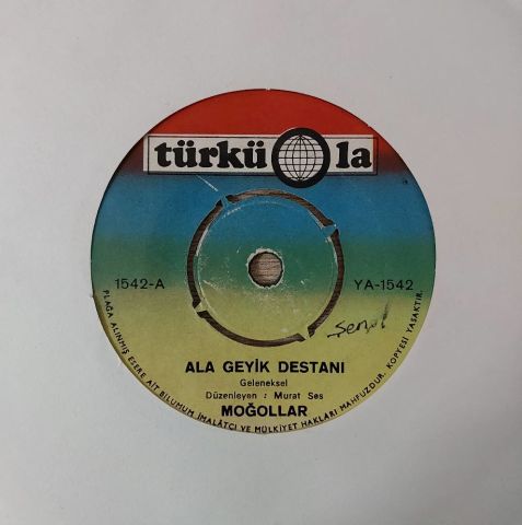 Moğollar – Alageyik Destanı / Moğol Halayı 45LİK PLAK