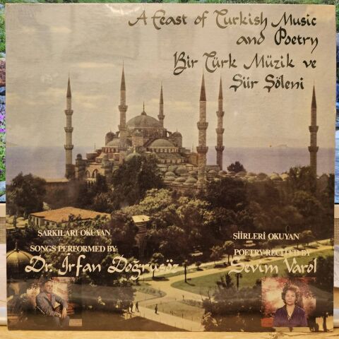 Irfan Doğrusöz, Sevim Varol – A Feast Of Turkish Music And Poetry LP PLAK