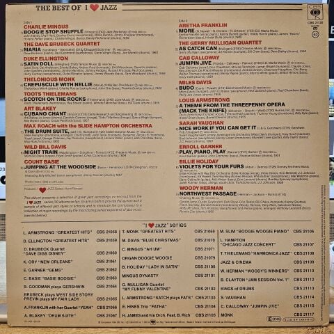 Various – The Best Of I ♥ Jazz LP PLAK