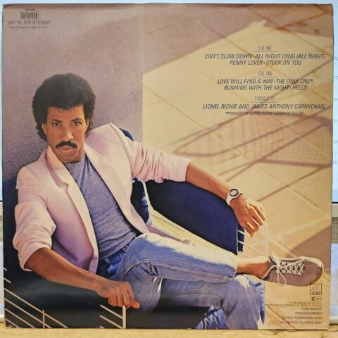 Lionel Richie – Can't Slow Down LP PLAK
