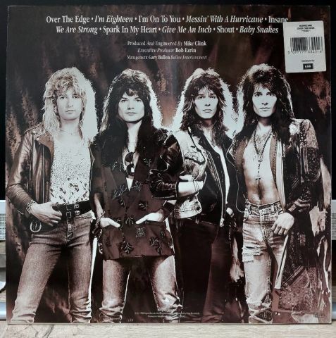 Hurricane – Over The Edge LP PLAK
