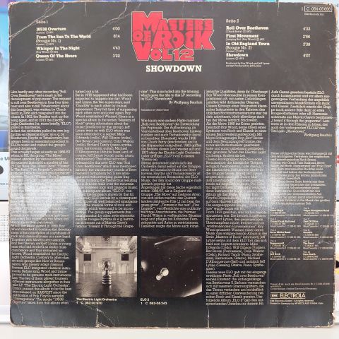 Electric Light Orchestra – Masters Of Rock Vol 12 - Showdown LP PLAK