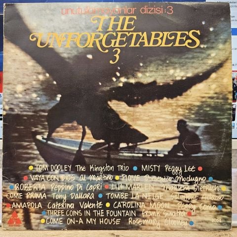 Various – The Unforgetables / Unutulmayanlar Dizisi: 3 LP PLAK