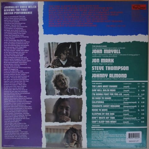 John Mayall – The Turning Point LP PLAK