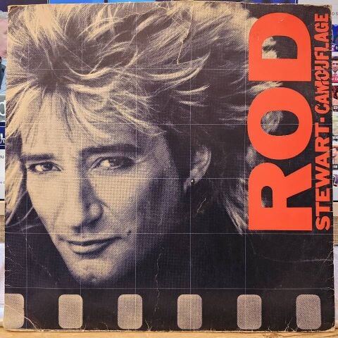 Rod Stewart ‎– Camouflage LP PLAK